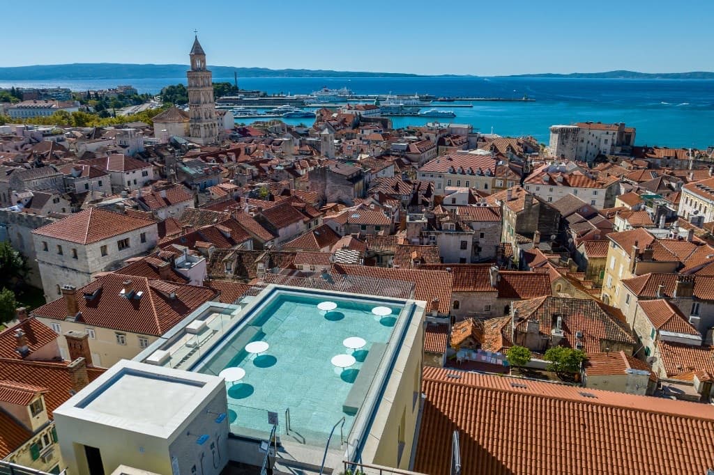 Hotel Cornaro — steps from Diocletian's Palace and the Riva.