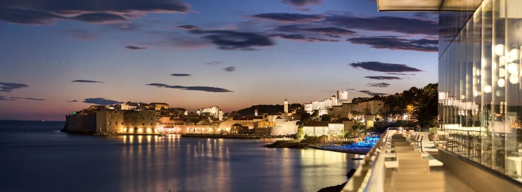 Hotel Excelsior — the grand Dubrovnik finale with Old Town views.